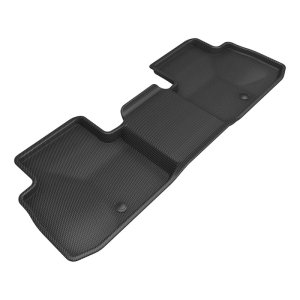 Jeep Wagoneer Floor Mats - Rear - 3D MAXpider - Kagu - Black - `25-`26 Jeep Wagoneer Floor Mats - Rear - 3D MAXpider - Kagu - Black - `25-`26